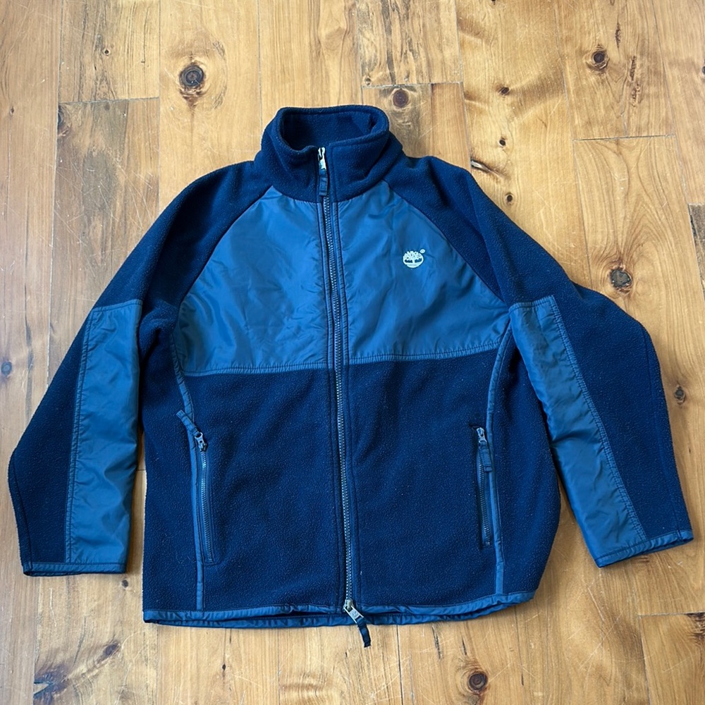 Timberland Jacket Navy Blue Size 8-10